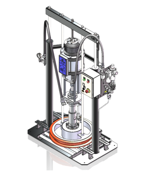 AMP-Hoist 雙立柱氣動泵站