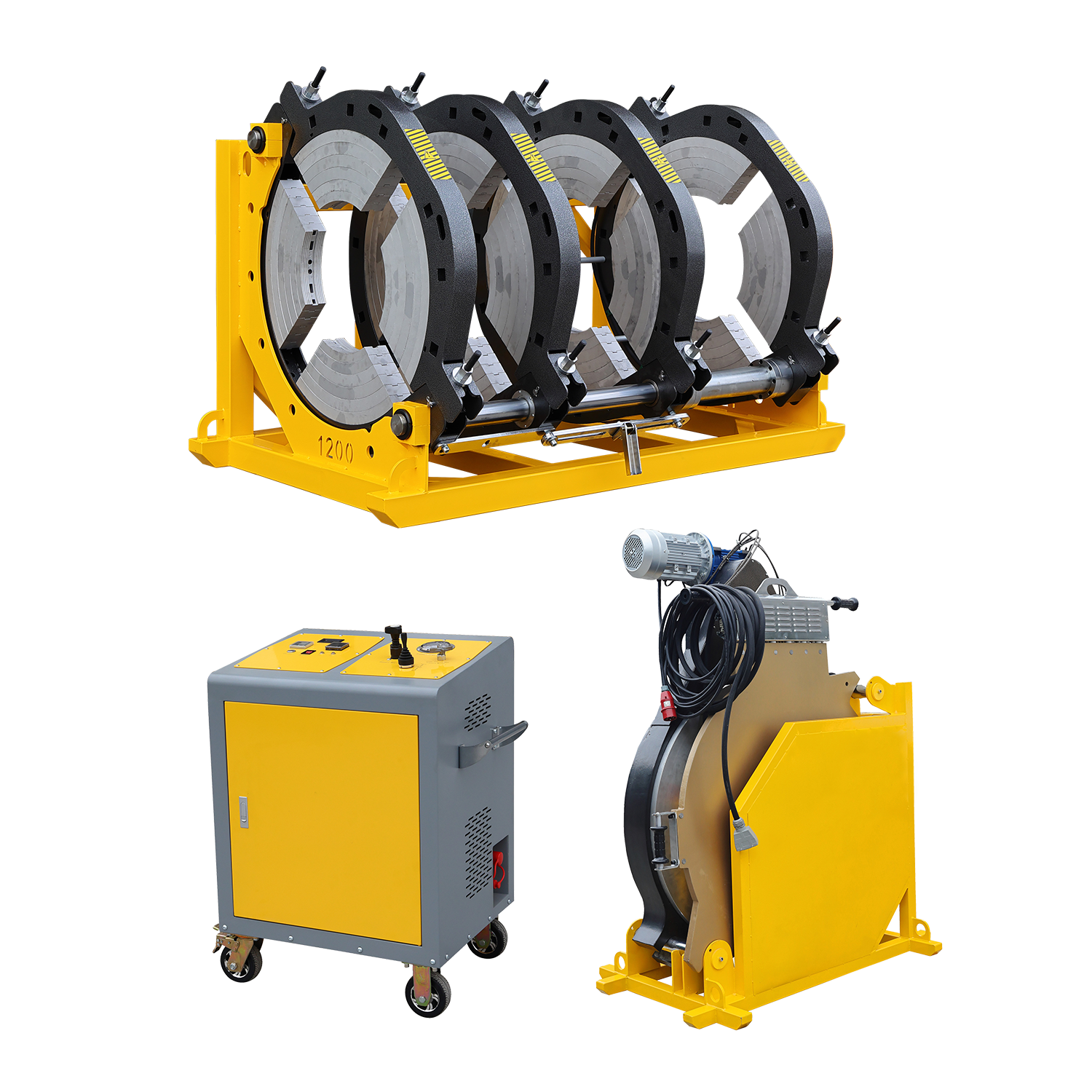 1200mm hot melt pipe jointing butt welding machine