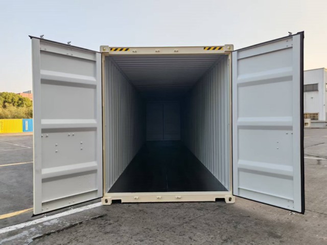 米色 新高雙開門 三鎖桿