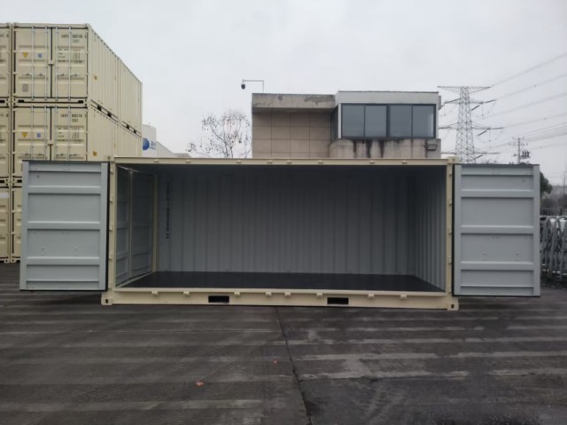 米色 新小全側(cè)開 四鎖桿