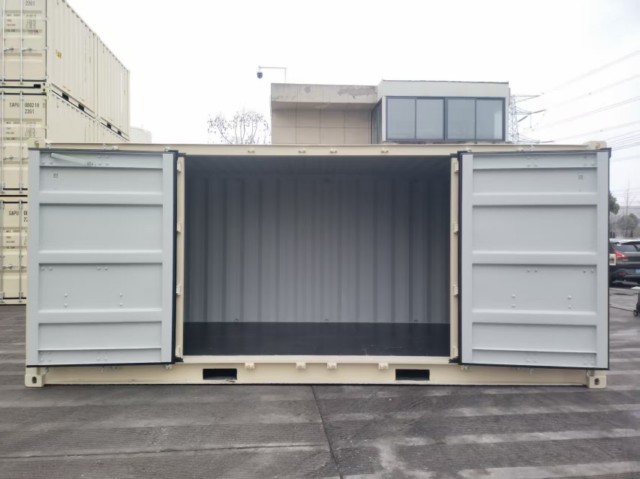 米色 新小全側(cè)開 四鎖桿