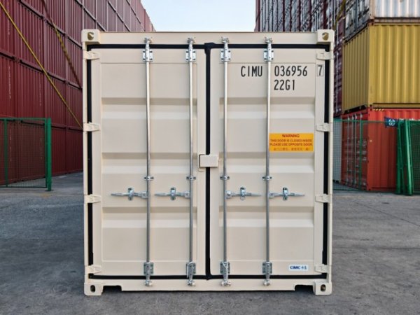 米色 新小雙開門 四鎖桿