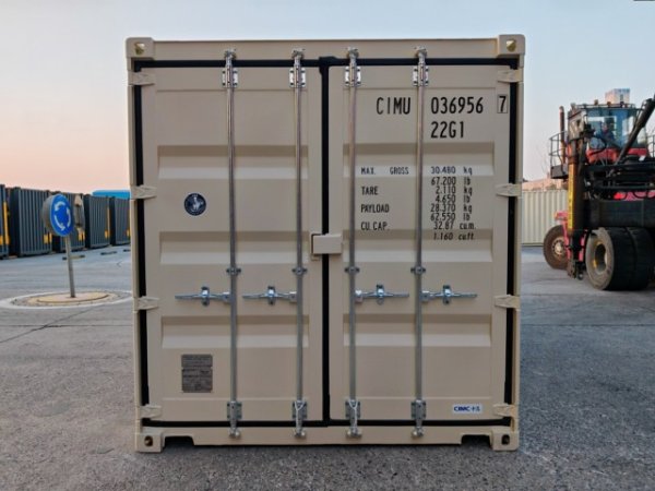 米色 新小雙開門 四鎖桿