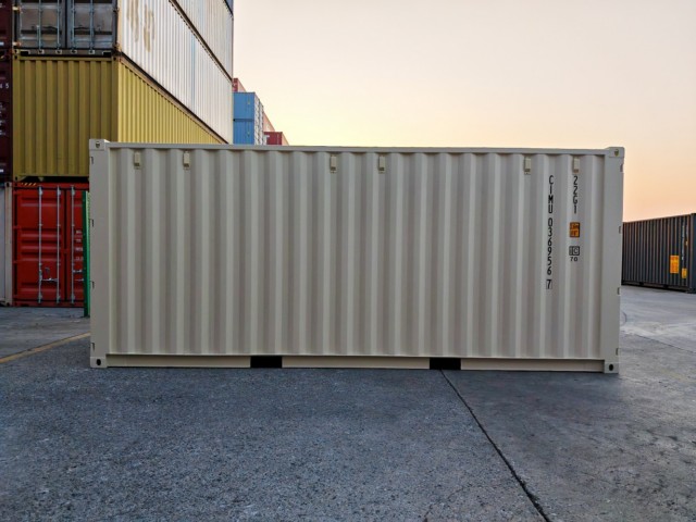 米色 新小雙開門 四鎖桿