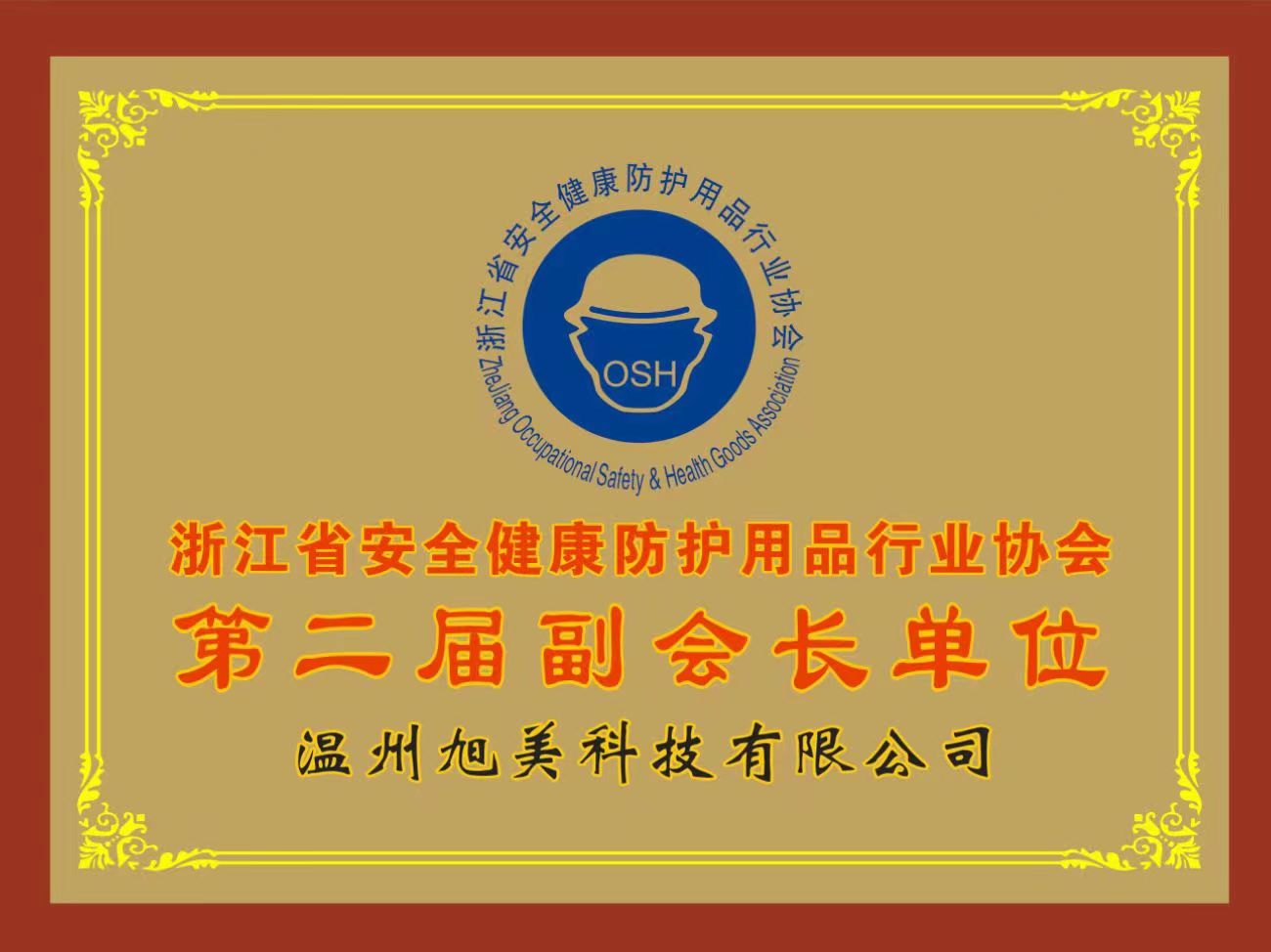 浙江省安全健康防護(hù)用品行業(yè)協(xié)會副會長單位