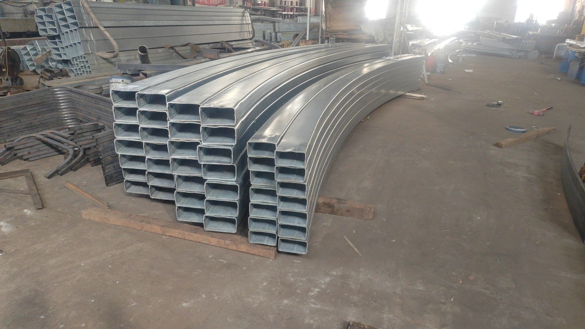 江蘇海鹽彎管廠承接200X100方管拉彎加工定制批發