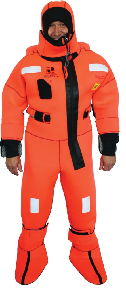 浸水防寒救生服