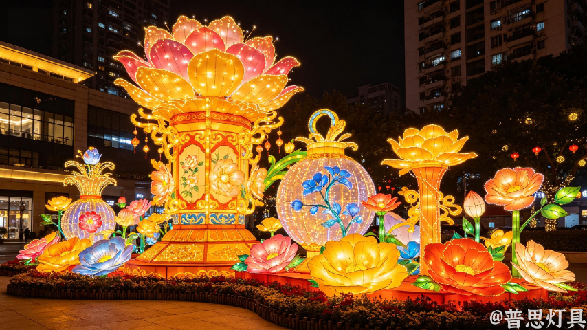 西宁大型花灯什么价格,大型花灯
