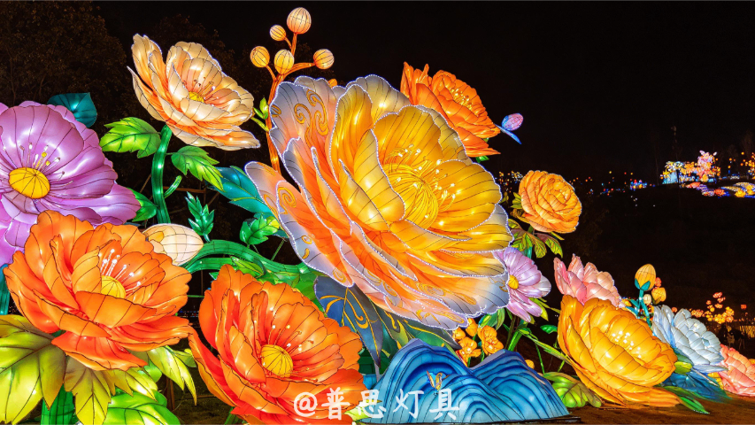 宝鸡口碑好的大型花灯厂家排名,大型花灯