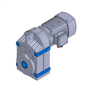 F系列平行軸-斜齒輪減速機-底腳安裝(F)