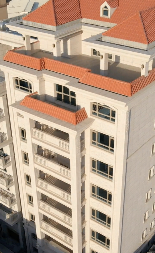 四川綿陽高層住宅樓 永定紅水包砂外墻鄉墅