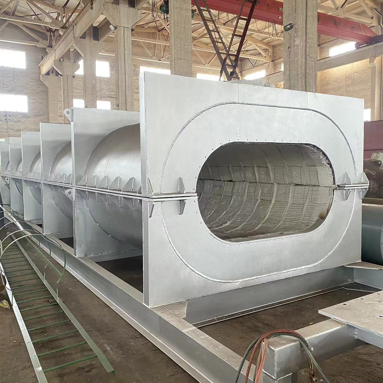 Incineration drying furnace Jacket