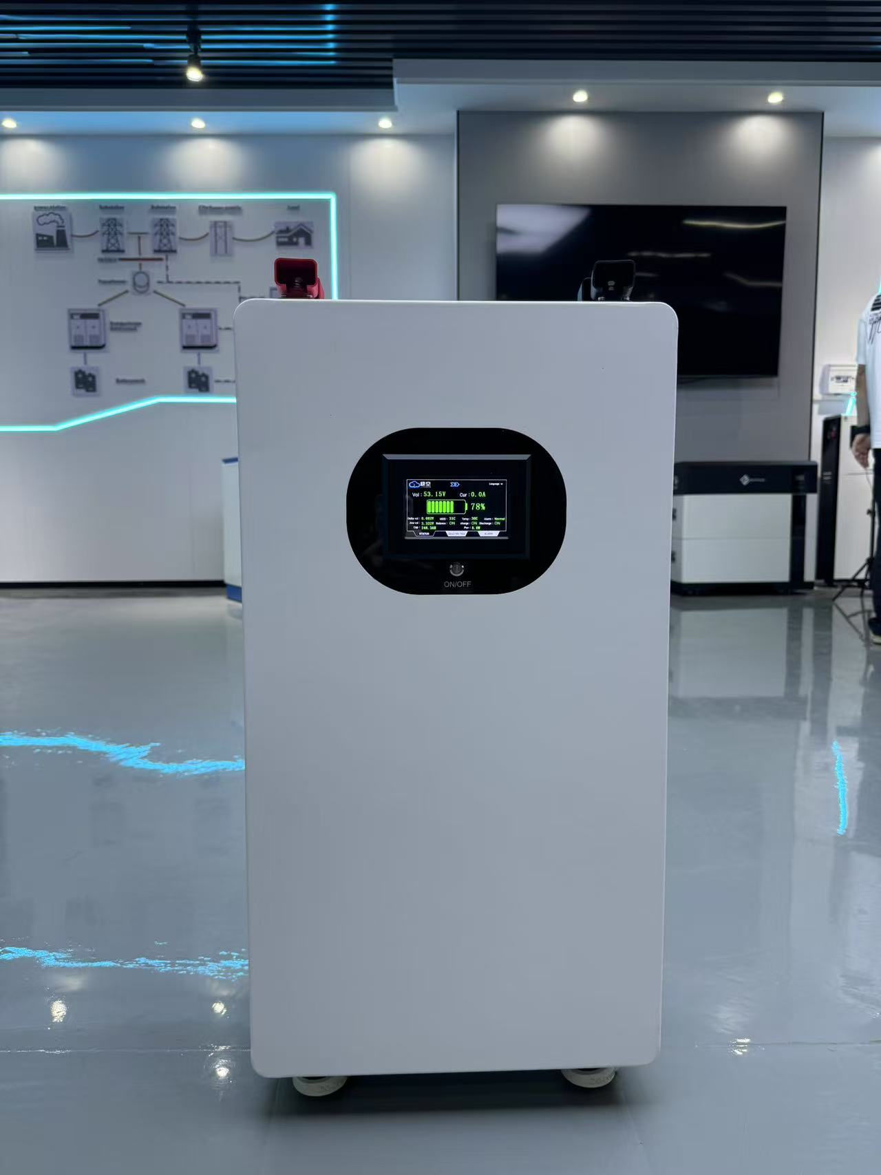 Vertical Mobile Energy Unit
