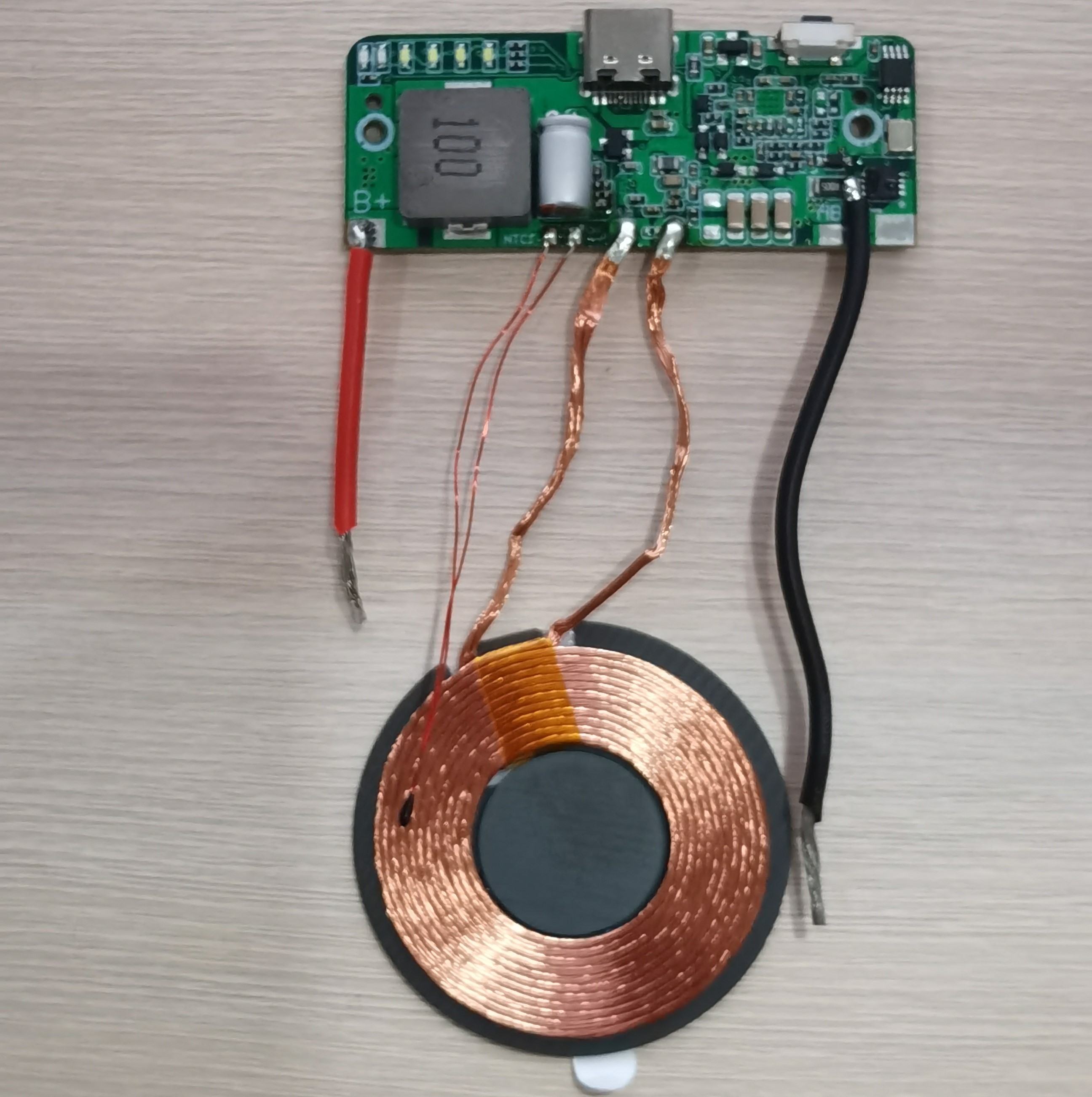 DS6036B兩串移動(dòng)電源+MPP無(wú)線充方案（QI2.0）