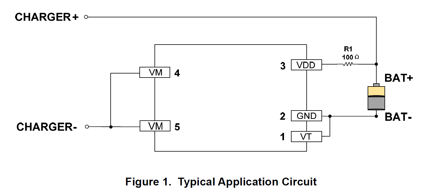 XB5423A 單節(jié)鋰電保護(hù)芯片