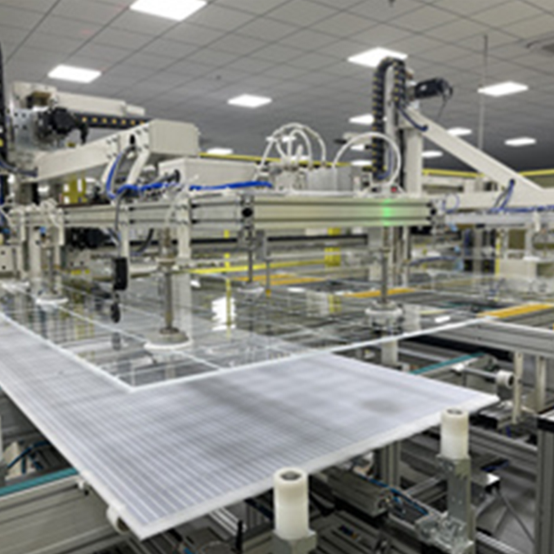 Double glass laminating machine