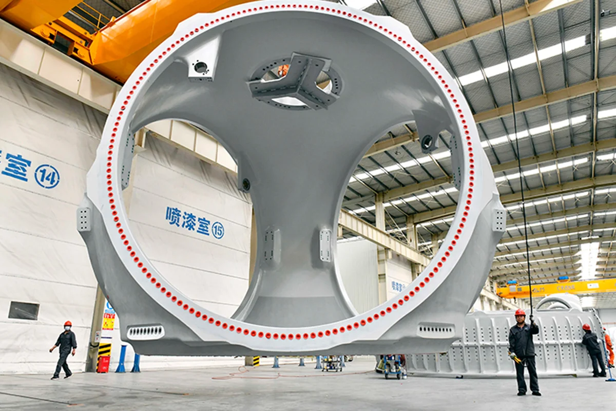 Wind Power Spray Painting Line