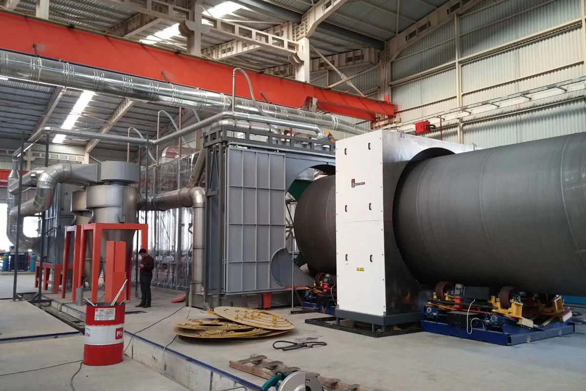 Pipeline Powder Coating