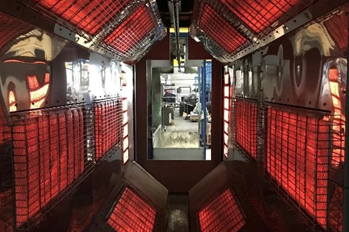 Powder Infrared Curing