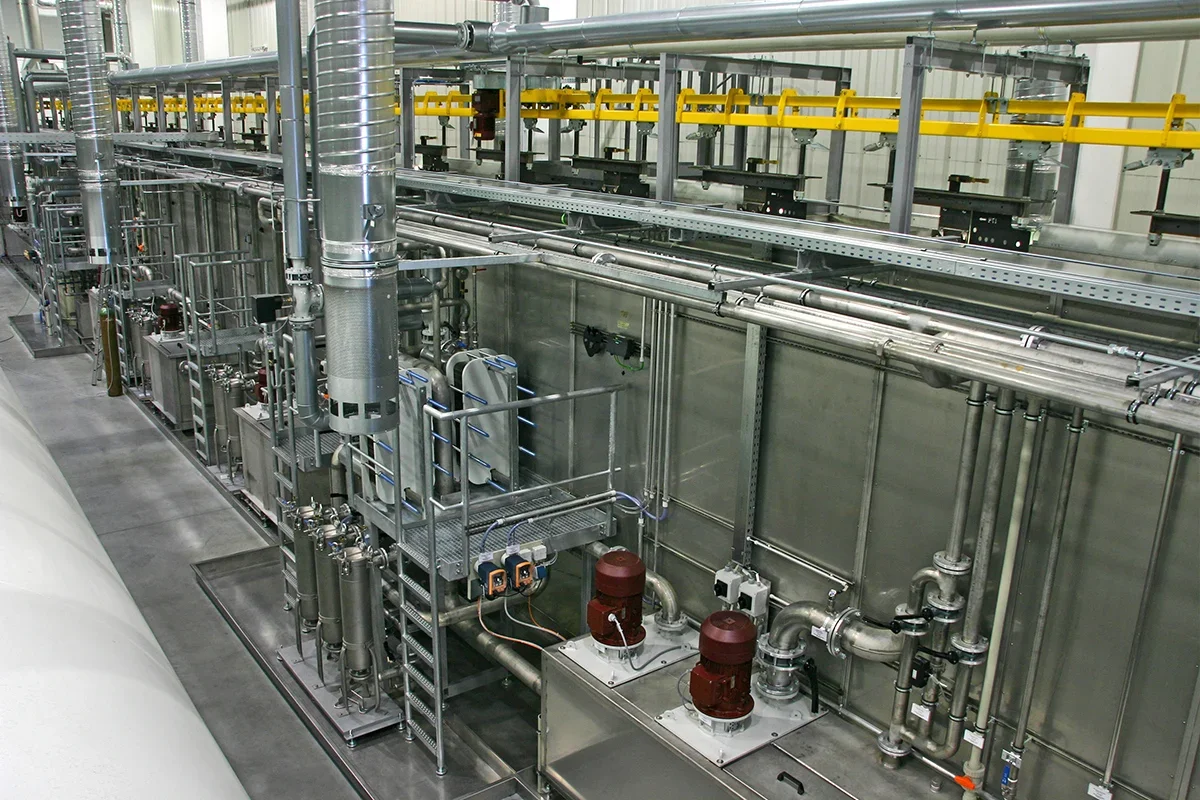 Electrophoretic Coating Line
