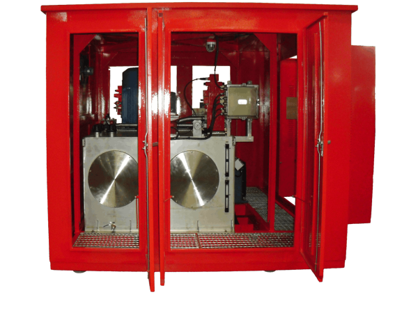 臂架俯仰液压站