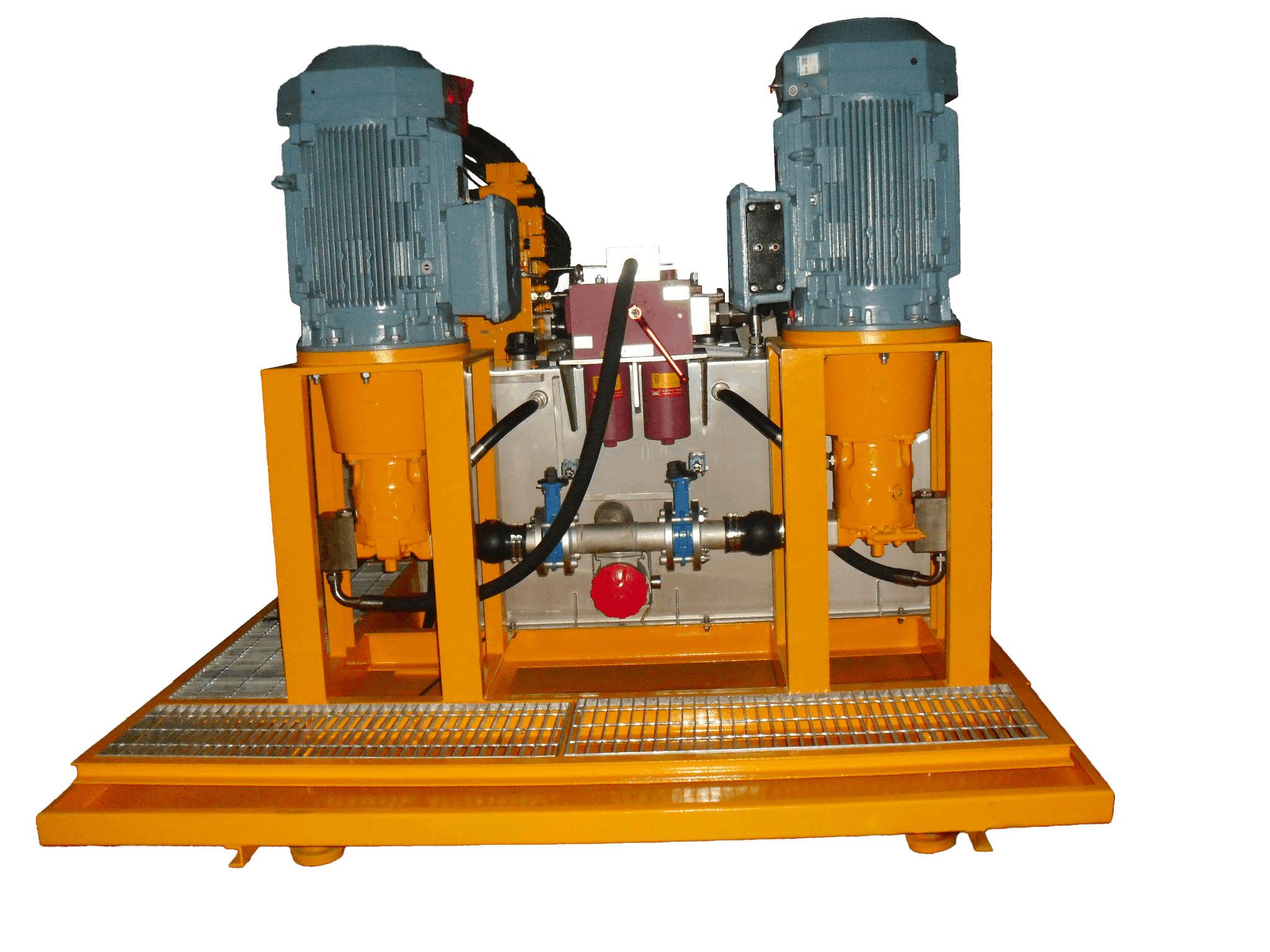 堆取料机变幅俯仰液压站