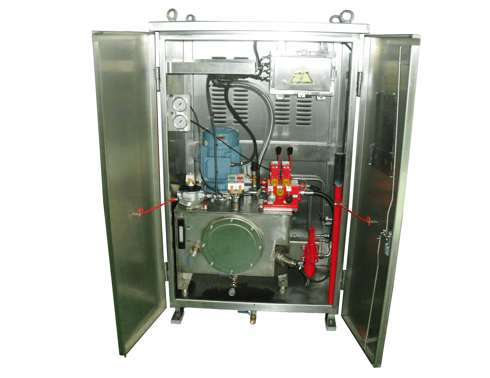 日照D9000.52堆取料机骨架皮带张紧液压系统