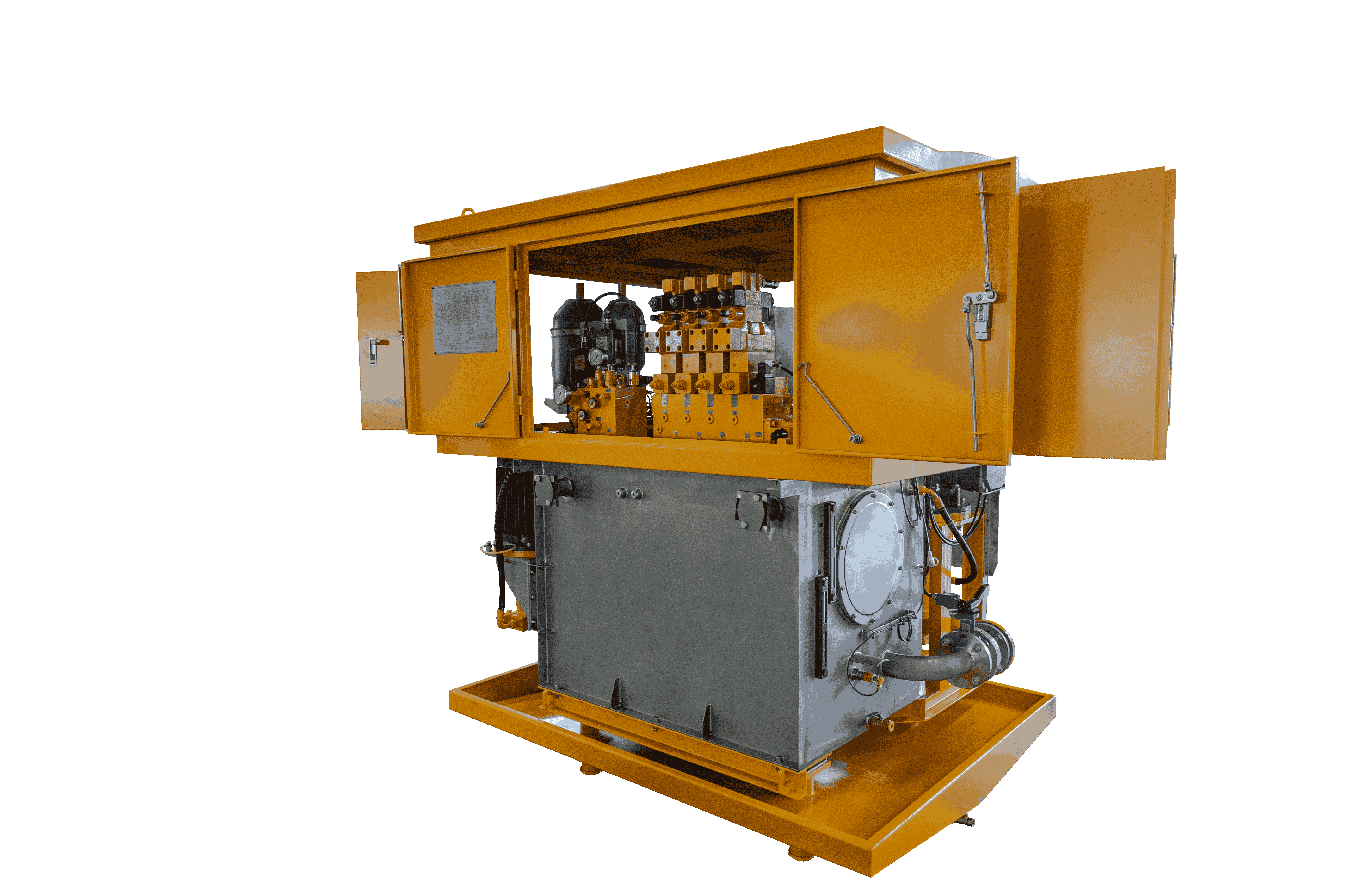 碳钢 半罩壳 多功能液压站