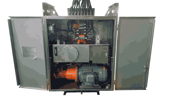 轮胎吊转向、顶升、锁销、定位液压站