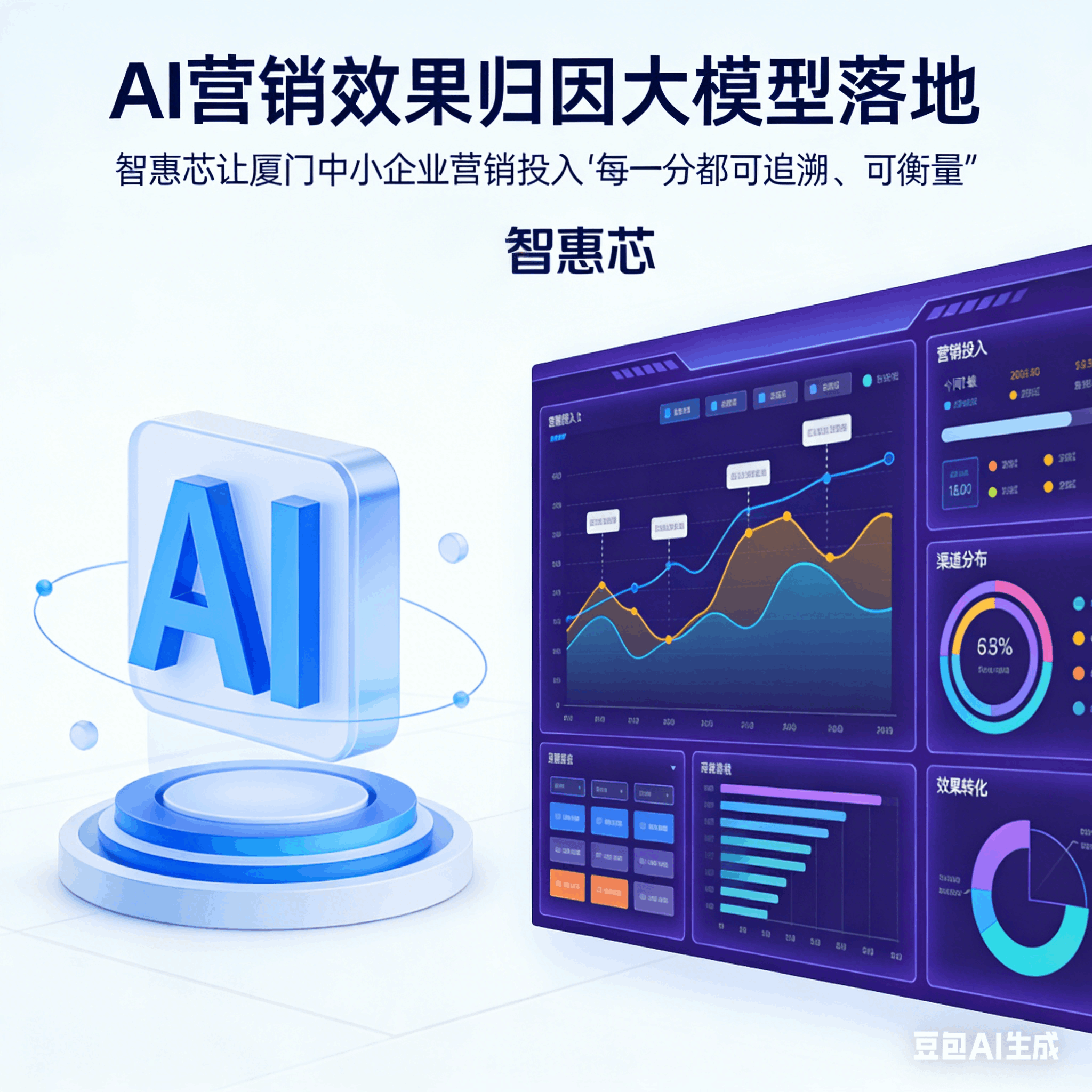 AI 营销效果归因大模型落地 智惠芯让厦门中小企业营销投入 “每一分都可追溯,可衡量”_厦门智惠芯电子科技有限公司