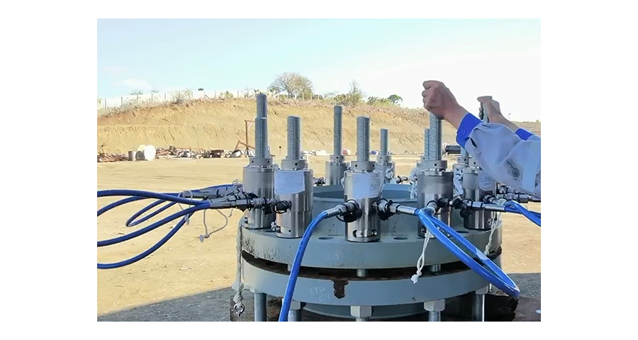 北京彈簧復位液壓拉伸器結構圖 杜恩武漢機械供應