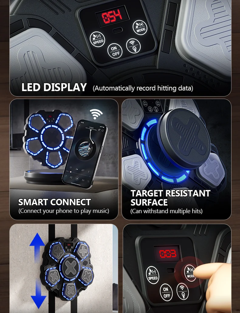 Intelligent Music Boxingtarget