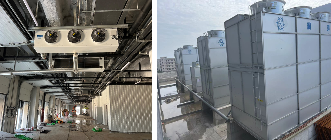 上海潤爽環(huán)境股份有限公司物流冷庫案例-江西供銷（臨川）冷鏈