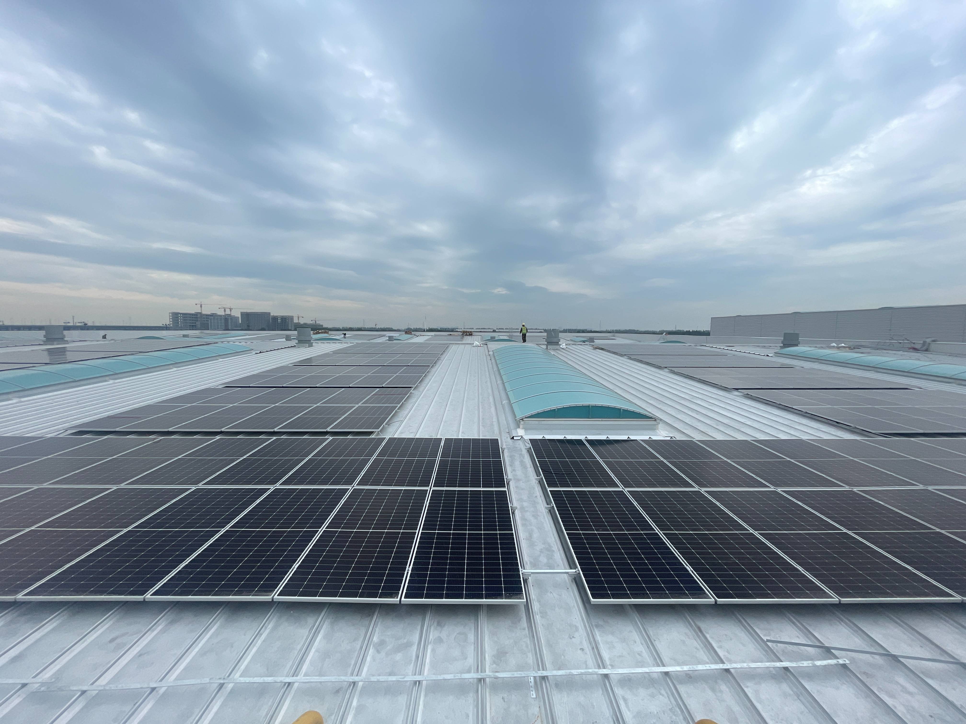 吉利融和钱塘整车基地5.2MW光伏项目