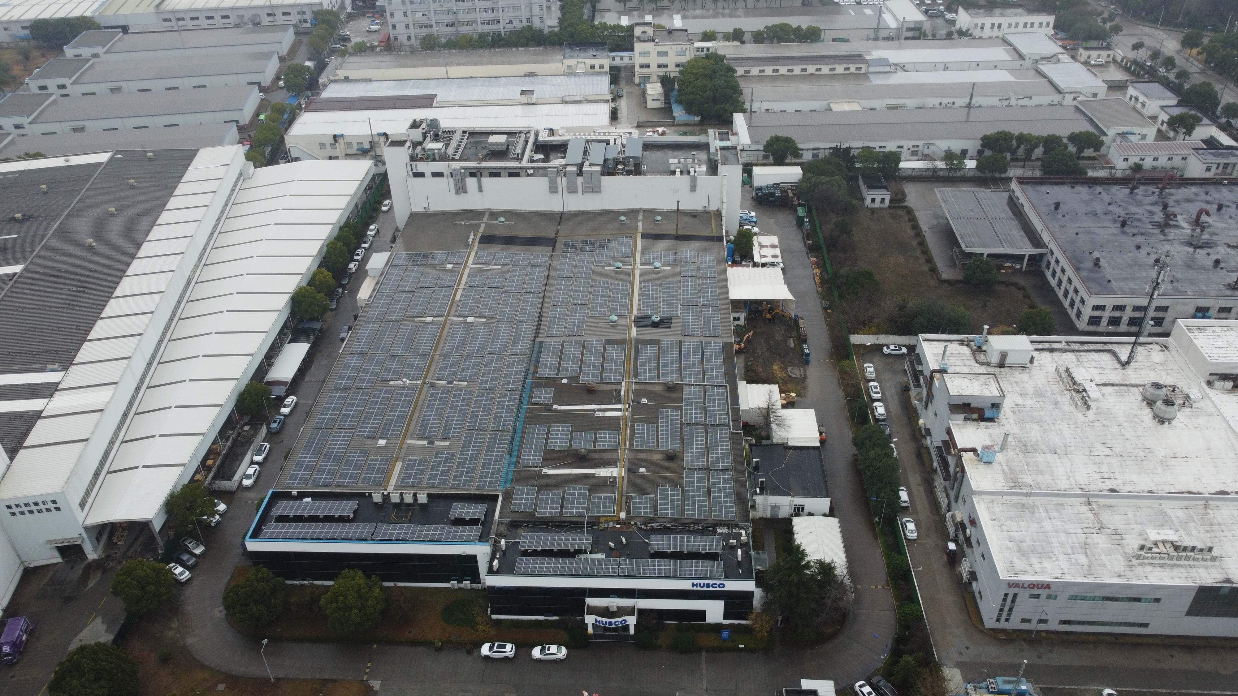 赫斯可液压有限公司700KW光伏发电项目