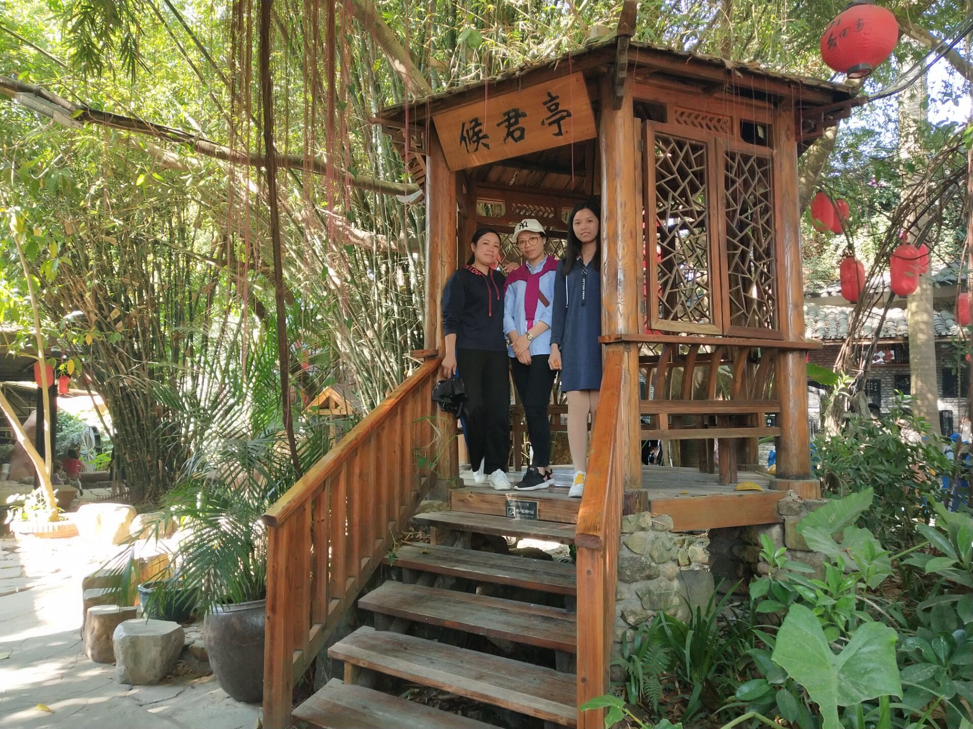 公司組織全體員工觀(guān)瀾山水田園一日游