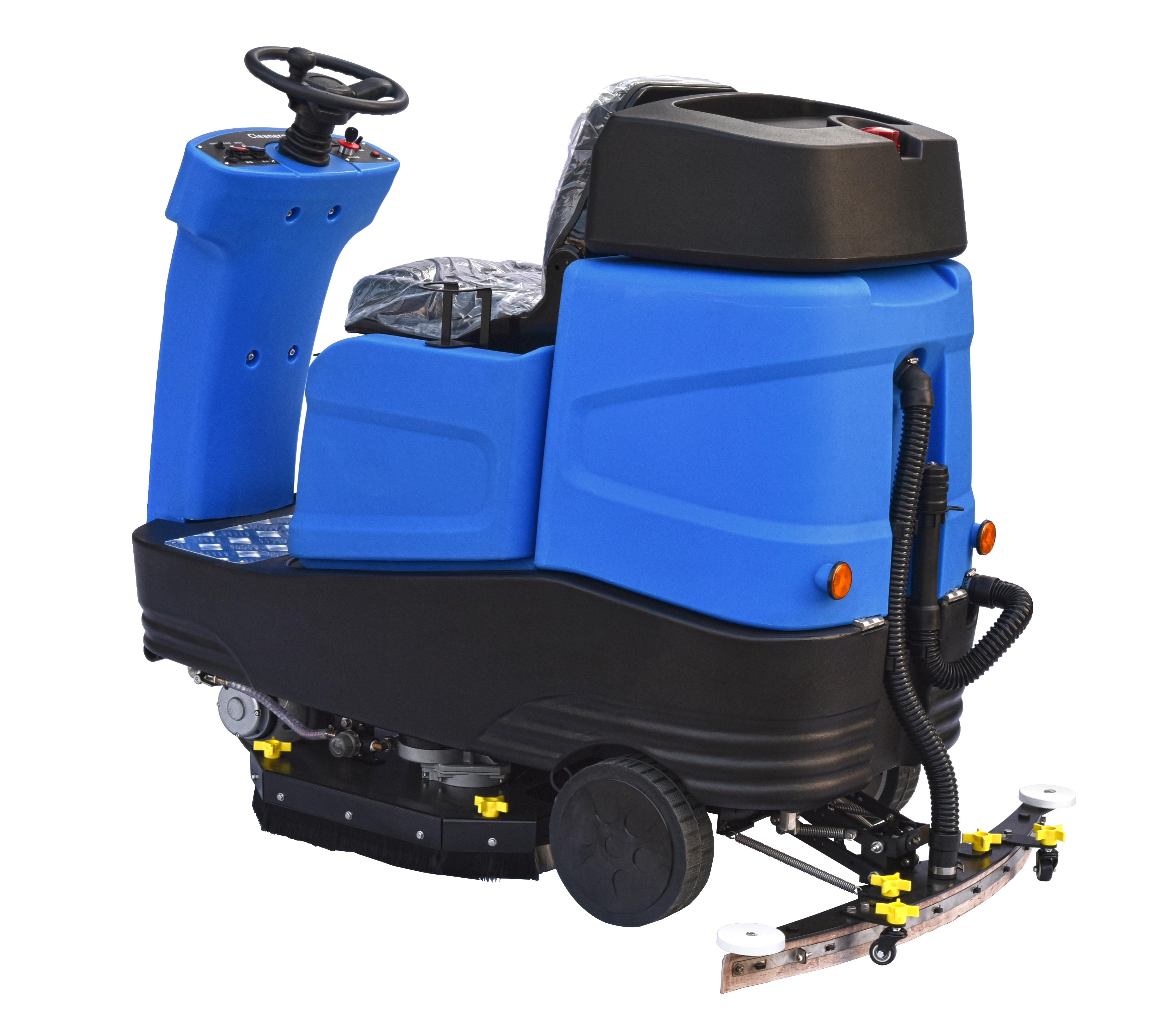 402cc永利集团 860 驾驶式洗地机助力浙江岭德重工实现清洁升级与治理刷新