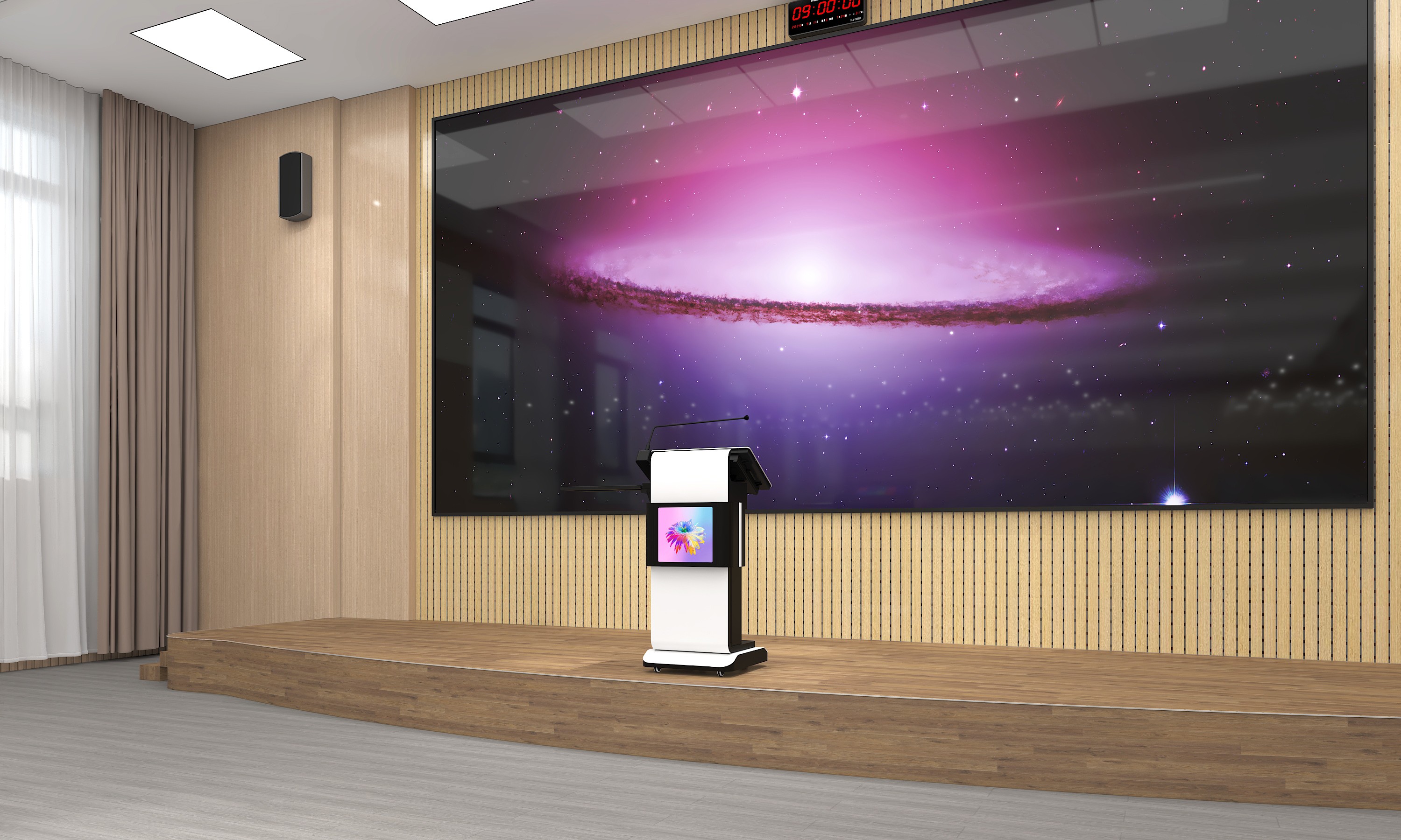 2025 Latest Arrival - ST800 Height Adjustable Lectern_Guangzhou Focus ...