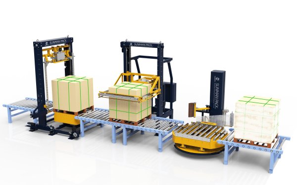 打包纏膜生產線