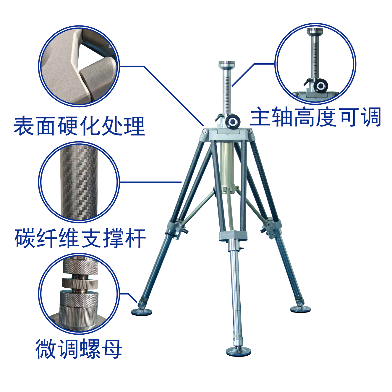 可升降計(jì)量三腳架