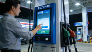 藍(lán)銳工業(yè)一體機(jī)部署智能加油站，加油效率提升30%