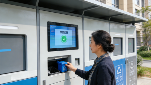 藍(lán)銳工業(yè)主板助力智能垃圾分類，居民參與率提升40%