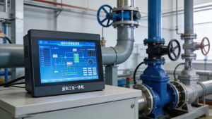 藍(lán)銳工業(yè)一體機(jī)守護(hù)城市供水生命線