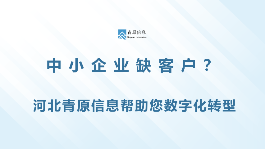 石家莊低成本營銷軟件快速引流