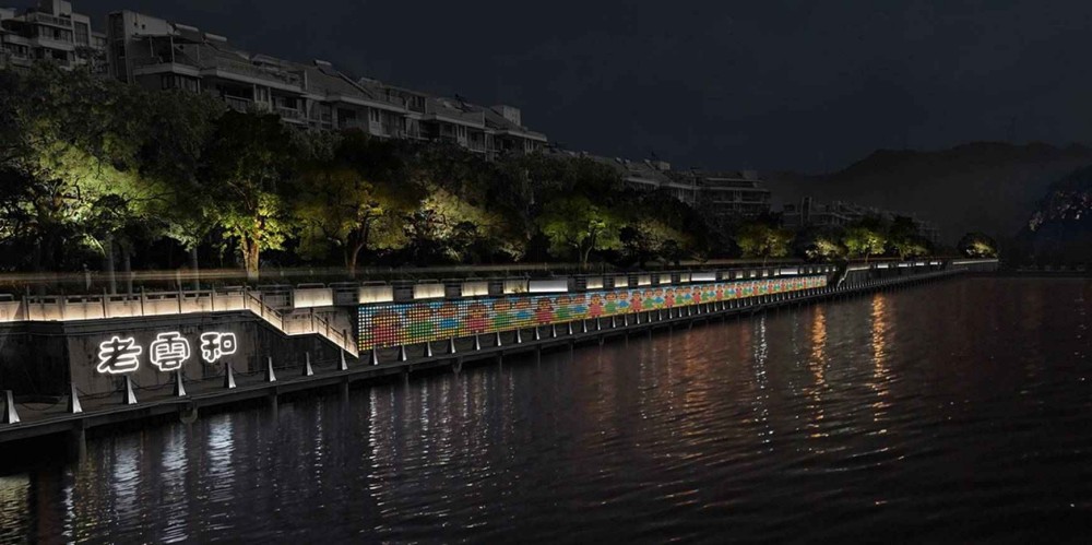 云和县城南路亮化提升改造工程设计_深圳市鼎恒照明科技有限公司
