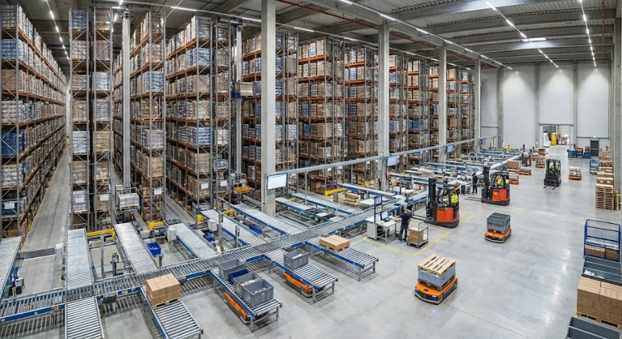 山东自动化巷道式堆垛机操作,立体仓库