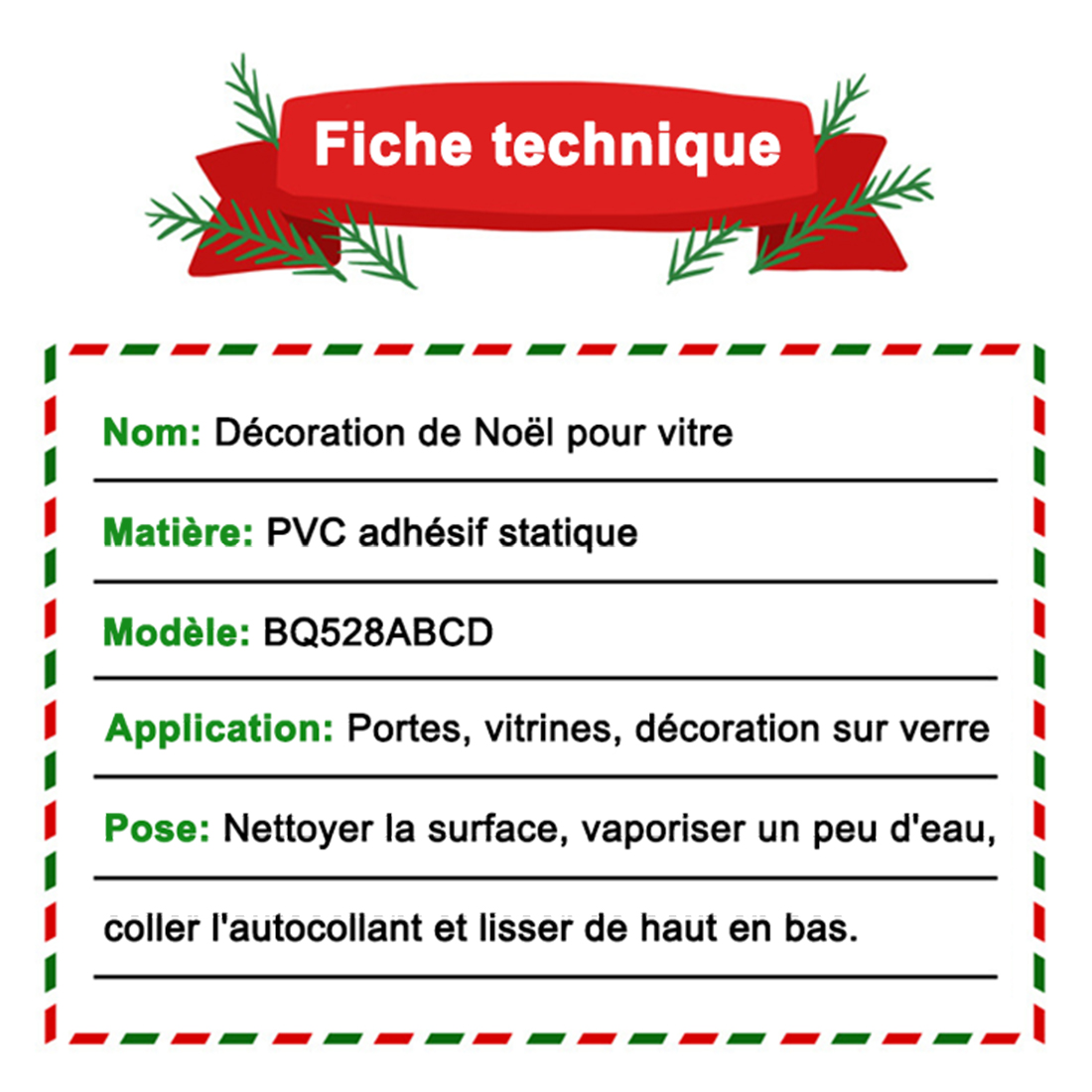 Autocollants Fenêtre Noël 346 Pièces – Père Noël, Bonhommes De Neige, Flocons – Réutilisables PVC