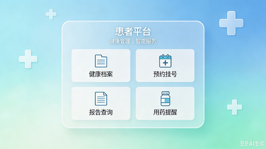 参考患者平台产品介绍,患者平台