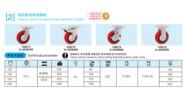 江西静音脚轮,脚轮