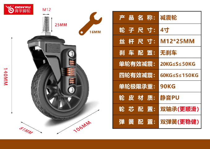 湖南重型脚轮生产厂家